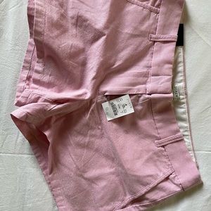 J Crew Pink Chino Shorts